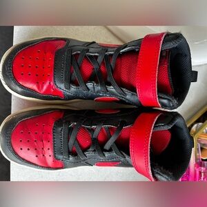 Kid’s Red and black Nike